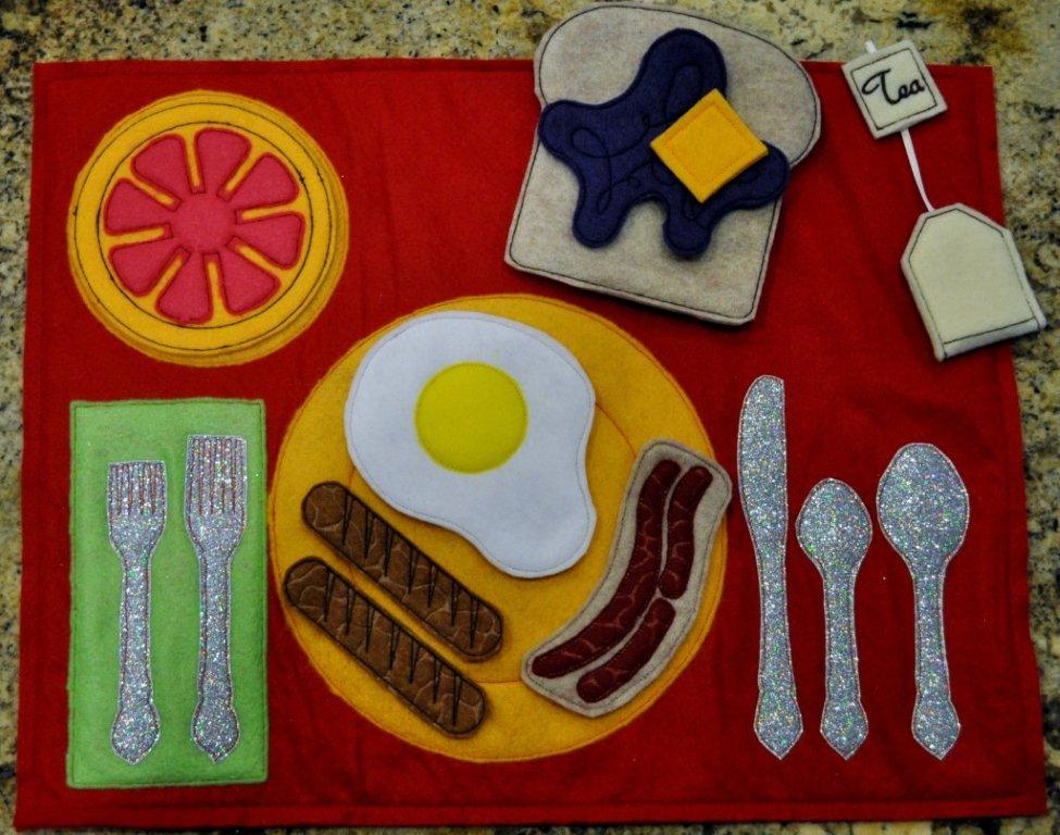 Felt Food Breakfast Set Digital Bundles Patterns Sweet Dreams Quilt